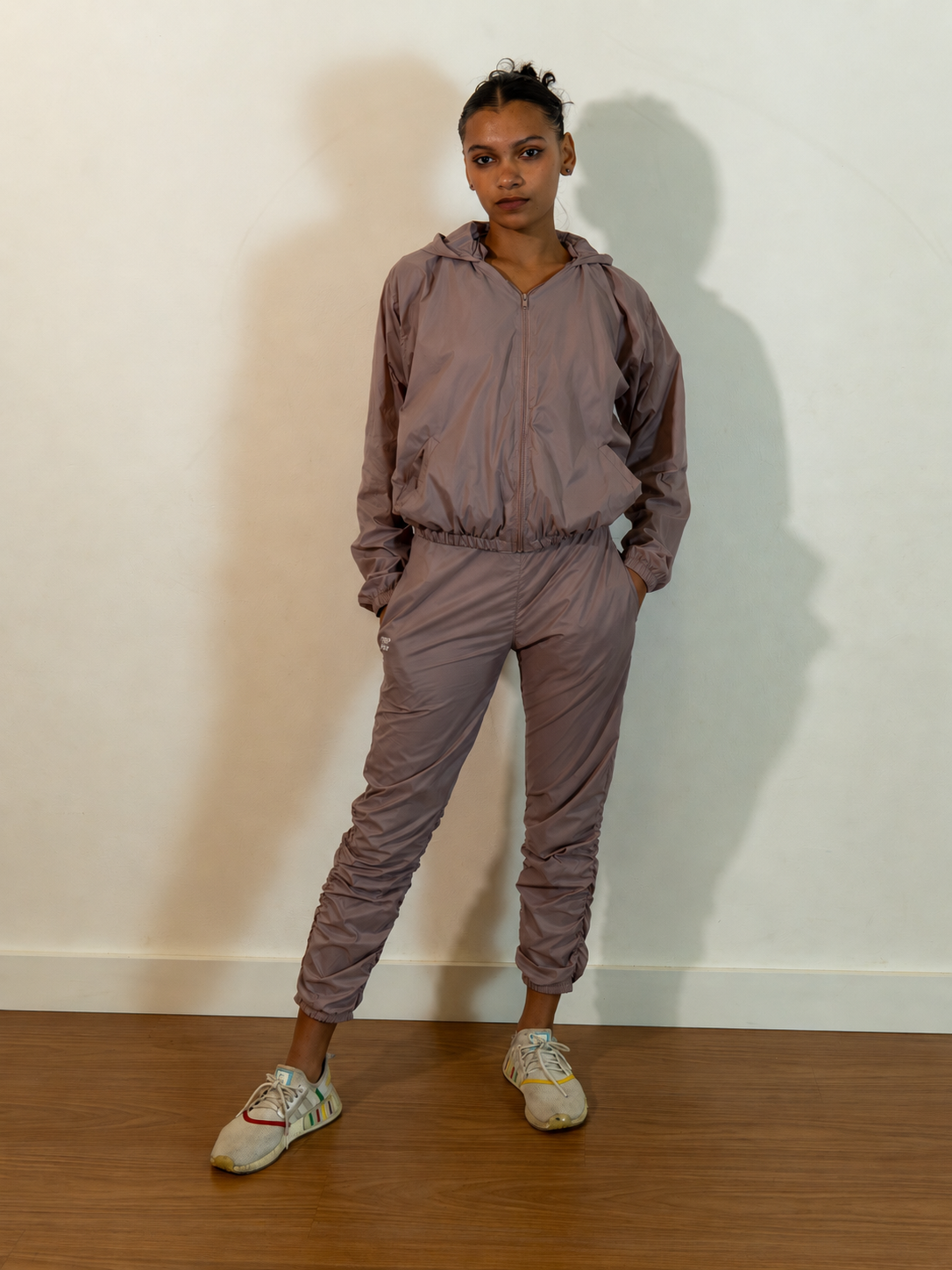 Calça Aquecimento Nuvem Rosa