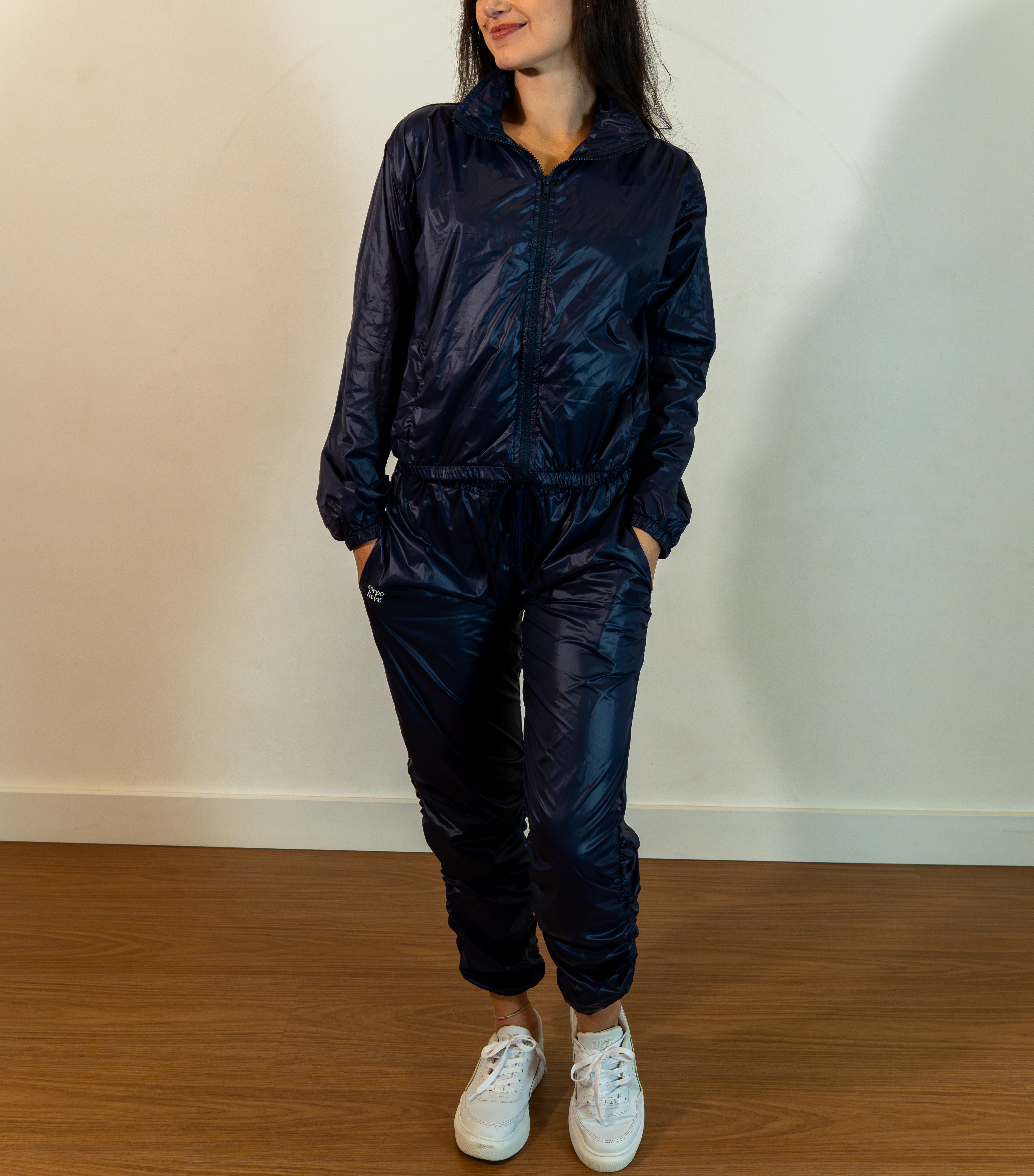 Calça Aquecimento Nuvem Azul
