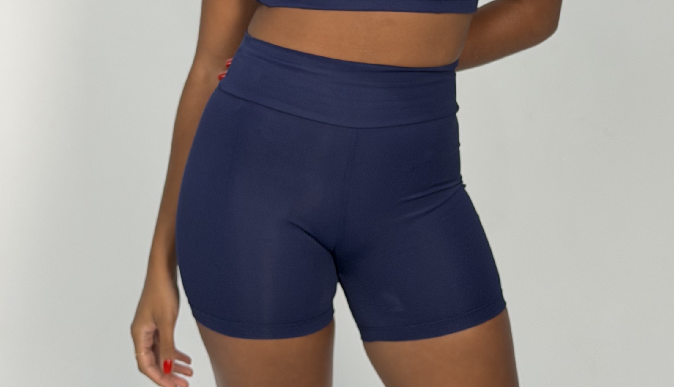 Short One Azul Marinho